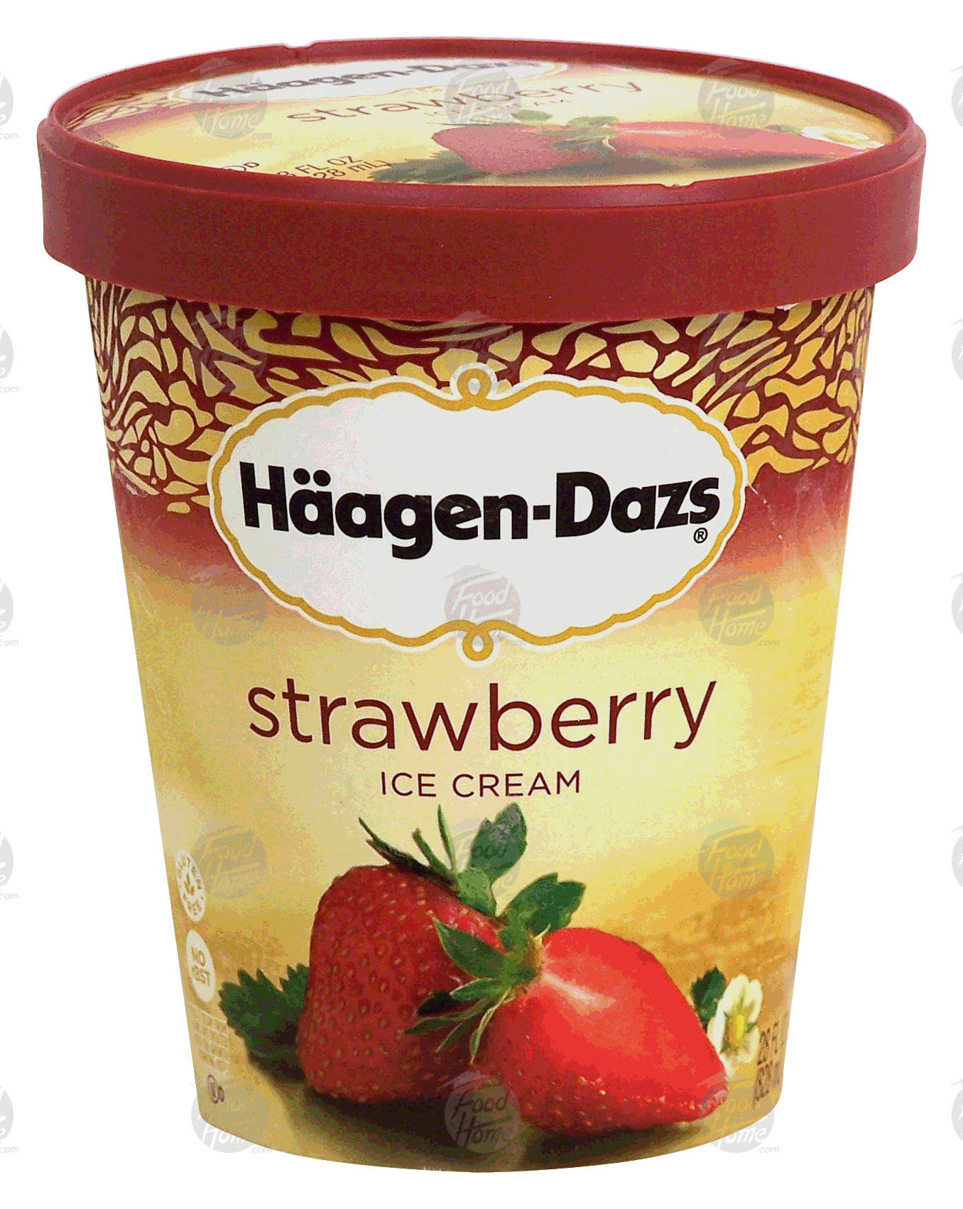 Haagen-Dazs  strawberry ice cream Full-Size Picture